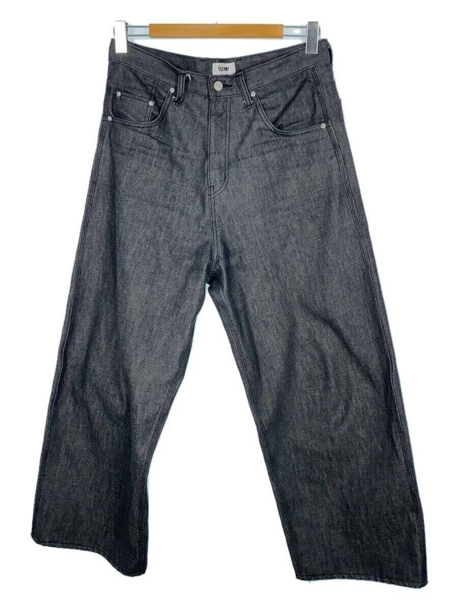 【中古】gEeks/ギークス/DENIM BAGGY PANTS/ボトム/1/デニム/BLK/無地/バギーパンツ【メンズウェア】｜2ｎｄ STREET 店