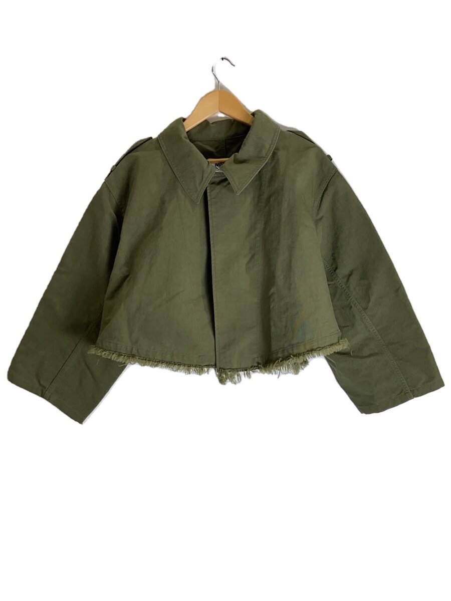 【中古】MM6◆上衣/36/綿織物/KHK/S52AM0249 S78077【レディースお召しもの】