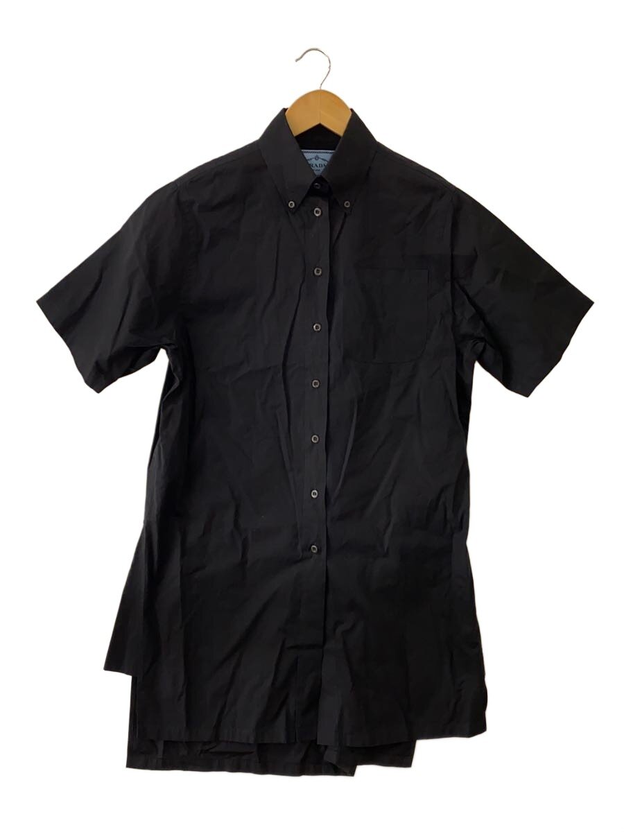 【中古】PRADA◆ティーシャツ衣裳/36/綿織物/BLK/P3A01【レディース御召しもの】