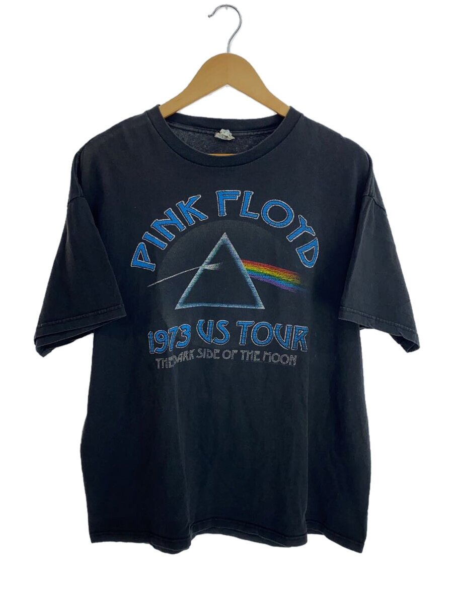 【中古】DELTA◆PINK FLOYD/DARK SIDE OF THE MOON/周遊旅行プルオーバー/XL/綿織物/BLK/2010【メンズウェア】