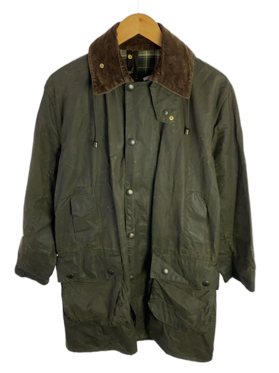 【中古】Barbour◆B/BORDER/ボンネット付き添い人/上衣/36/綿織物/KHK//【メンズウェア】