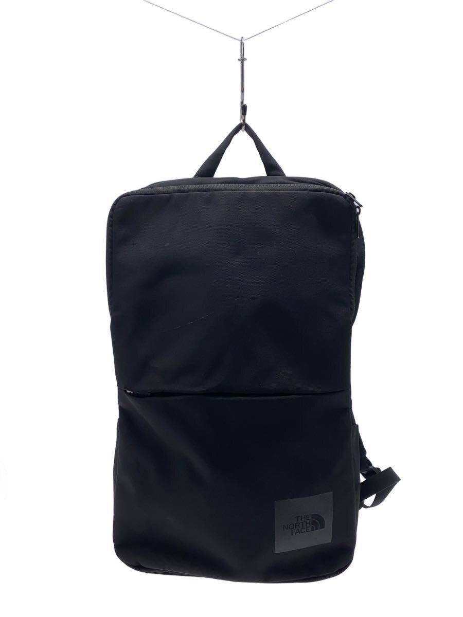 【中古】THE NORTH FACE◆背嚢/ナイロン/BLK/無地/NM81603//【御徒面子】