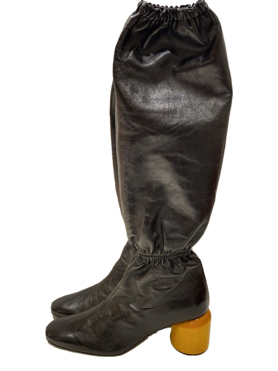【中古】JIL SANDER◆ブーツ/36/BLK【シューズ】