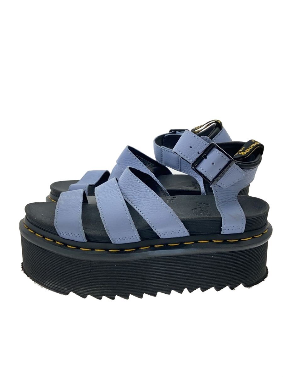 【中古】Dr.Martens◆サンダル/38/BLU【シューズ】