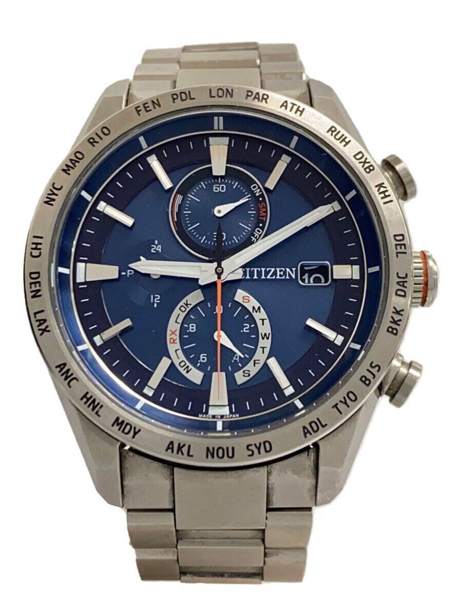 【中古】CITIZEN◆石英ウオッチ/アナログ/ステンレス鋼/SLV/SLV/SS/H800-T025862【服飾雑貨他】