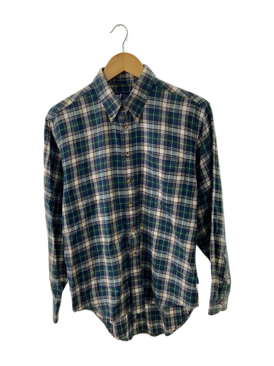 【中古】STUSSY◆90s/紺引き舟/フランネルプルオーバー/長袖プルオーバー/M/綿織物/NVY/読み合わせる【メンズウェア】