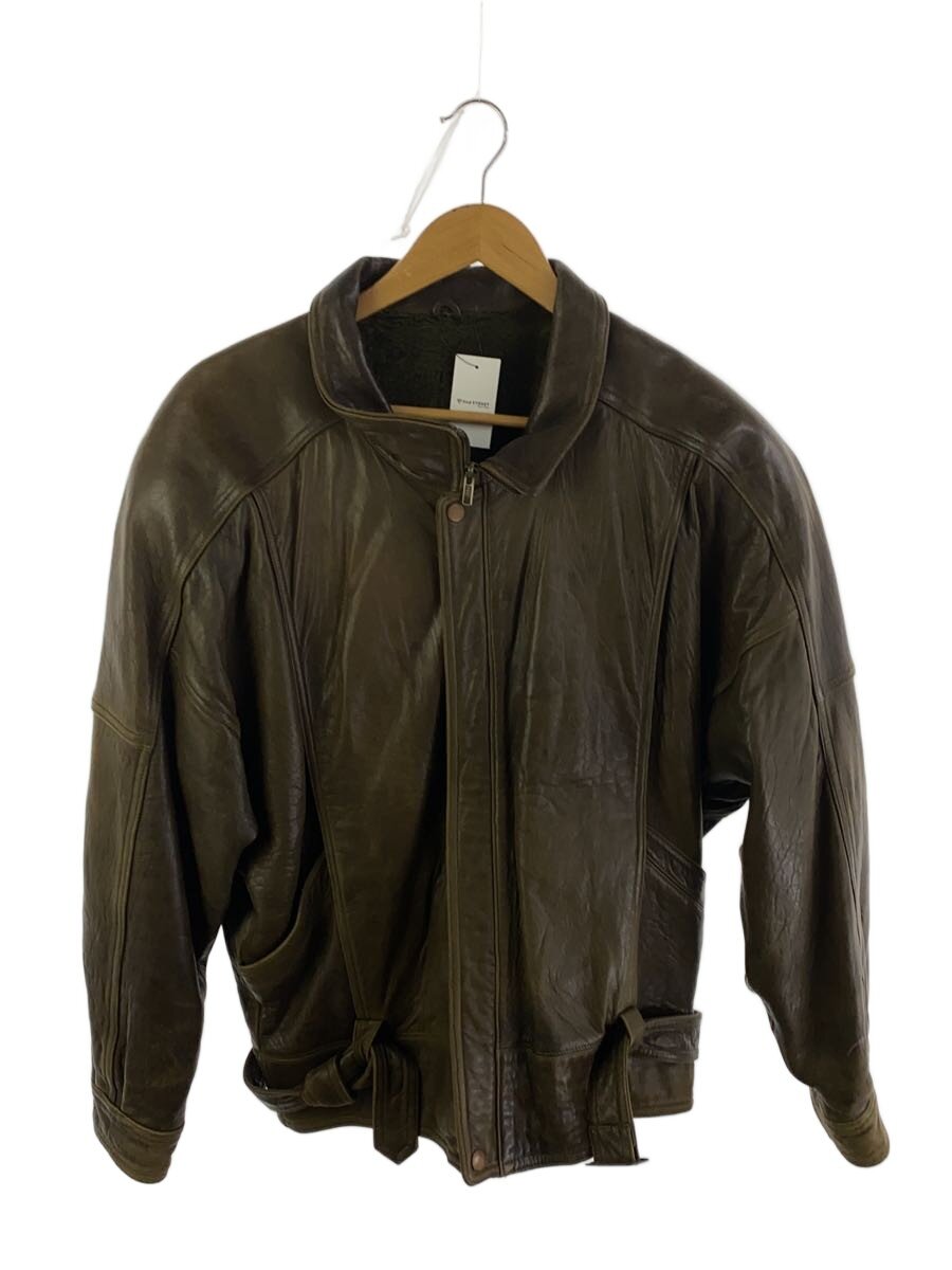 【中古】レザージャケット・ブルゾン/46/レザー/BRW【メンズウェア】｜2ｎｄ STREET 店