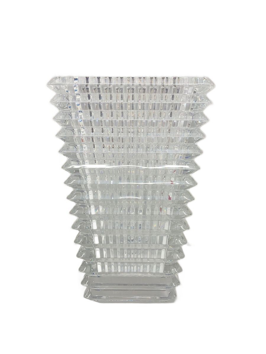 【中古】Baccarat◆壷・花立て/CLR/EYE/真四角//【室内装飾小物・日用雑貨】 その他-インテリア・寝具・収納