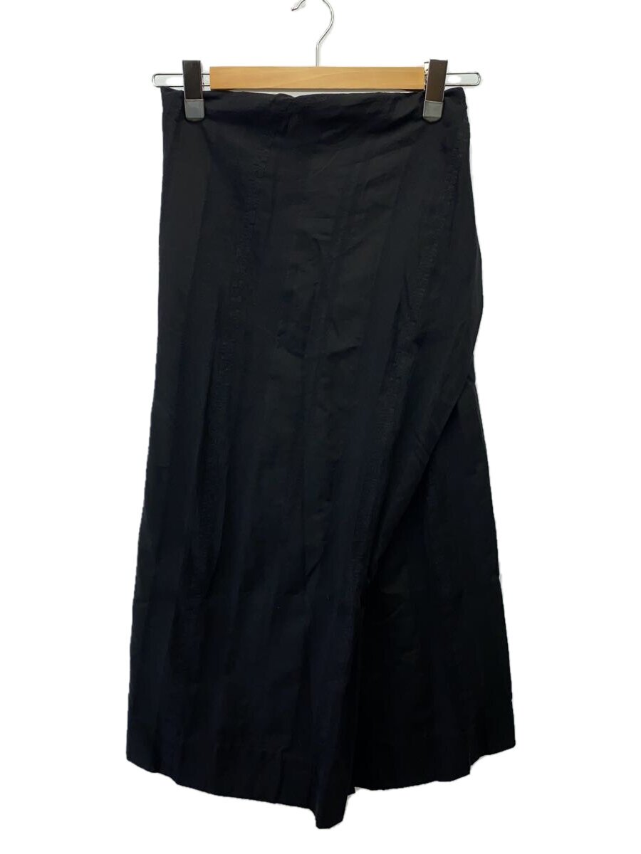 【中古】YOHJIYAMAMOTO+NOIR◆ヨウジヤマモトプリュスノアール/ロングスコート/2/綿織物/黒いこと【レディースお召しもの】
