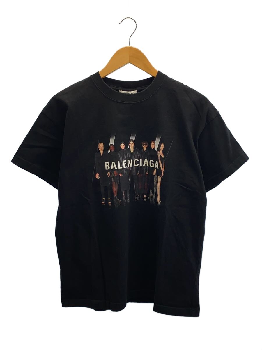 【中古】BALENCIAGA◆プルオーバー/S/綿織物/BLK/JP57 2020 01331【メンズウェア】