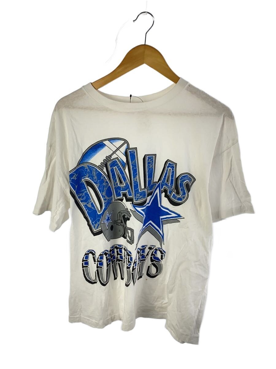 【中古】プルオーバー/L/綿織物/WHT/DALLAS COWBOYS【メンズウェア】