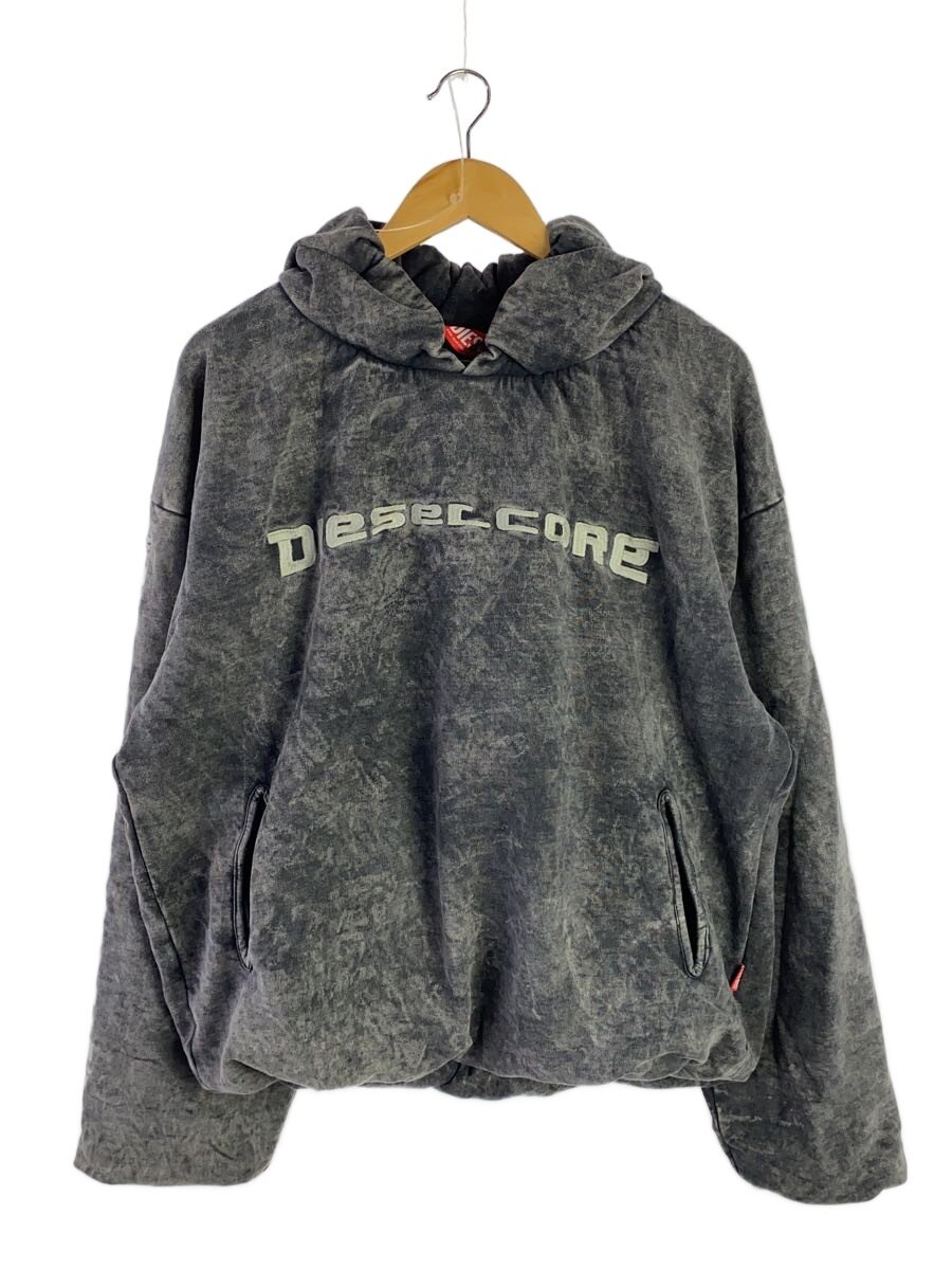 【中古】DIESEL◆S-FISHY/ブリーチ産業/パーカー/S/綿織物/GRY/A15941【メンズウェア】