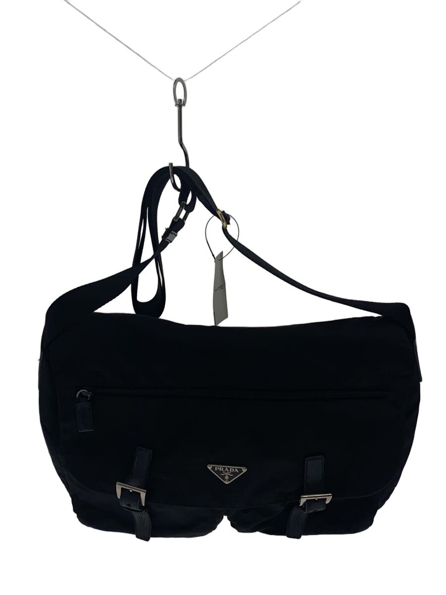 【中古】PRADA◆ショルダーバッグ/VELA/ナイロン/BLK/BT6671【バッグ】｜2ｎｄ STREET 店