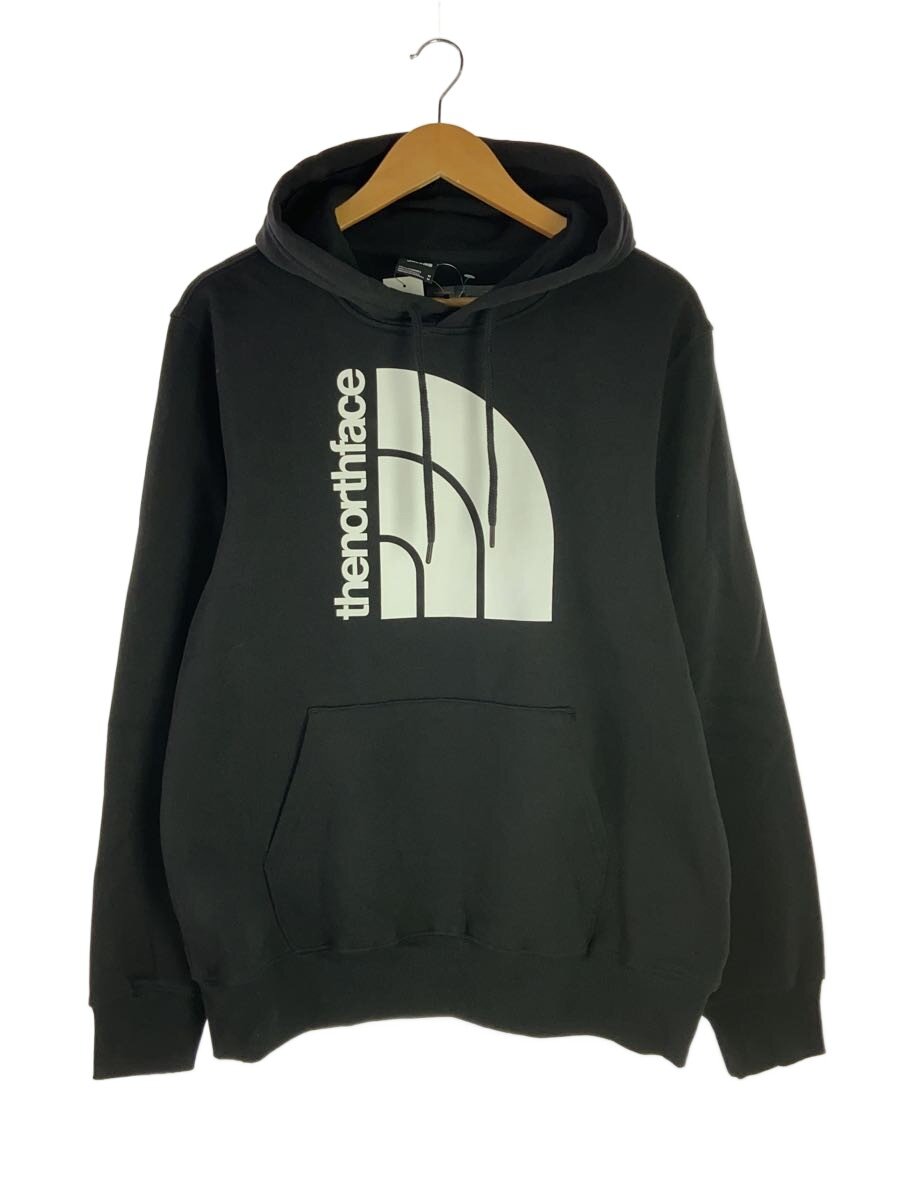 【中古】THE NORTH FACE◆Jumbo Half Dome Hoodie/パーカー/M/綿織物/黒いこと/刷り上げる/A811M【メンズウェア】