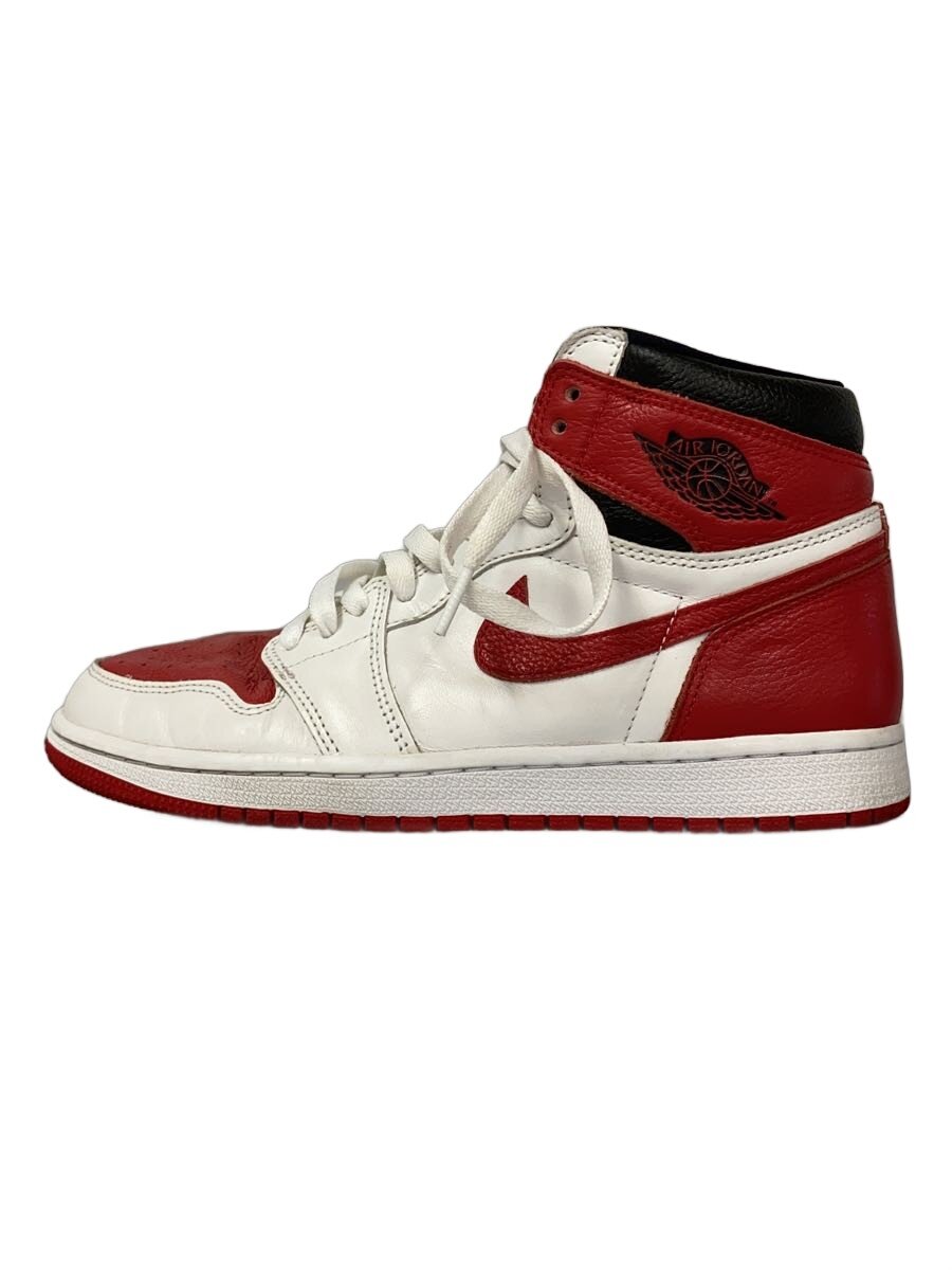 【中古】NIKE◆AIR JORDAN 1 RETRO HIGH OG_エアジョーダン 1 レトロ 御機嫌 OG/26糎/WHT【シューズ】