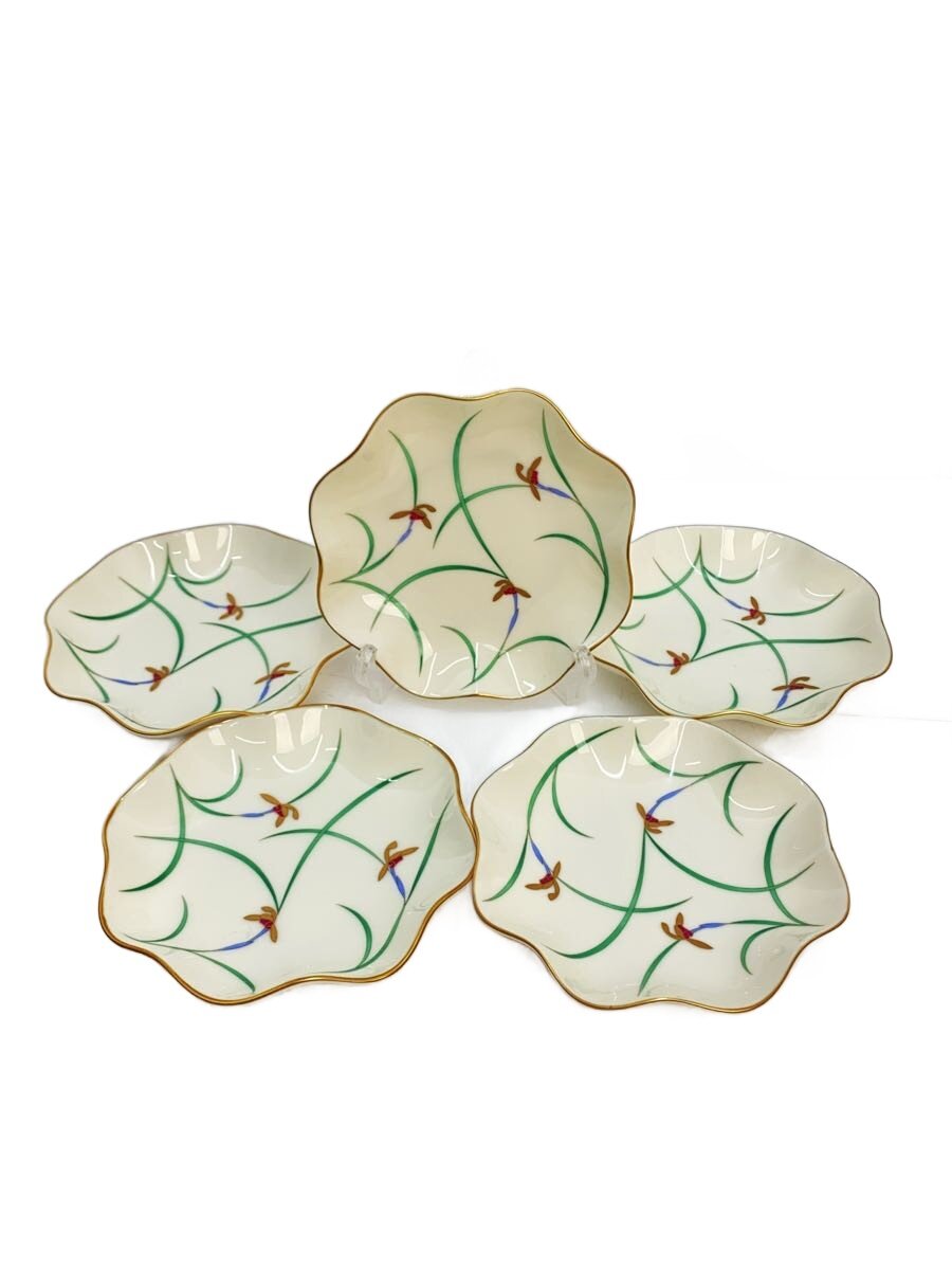 【中古】香蘭社◆皿/5点セット/WHT/有田焼【キッチン用品】