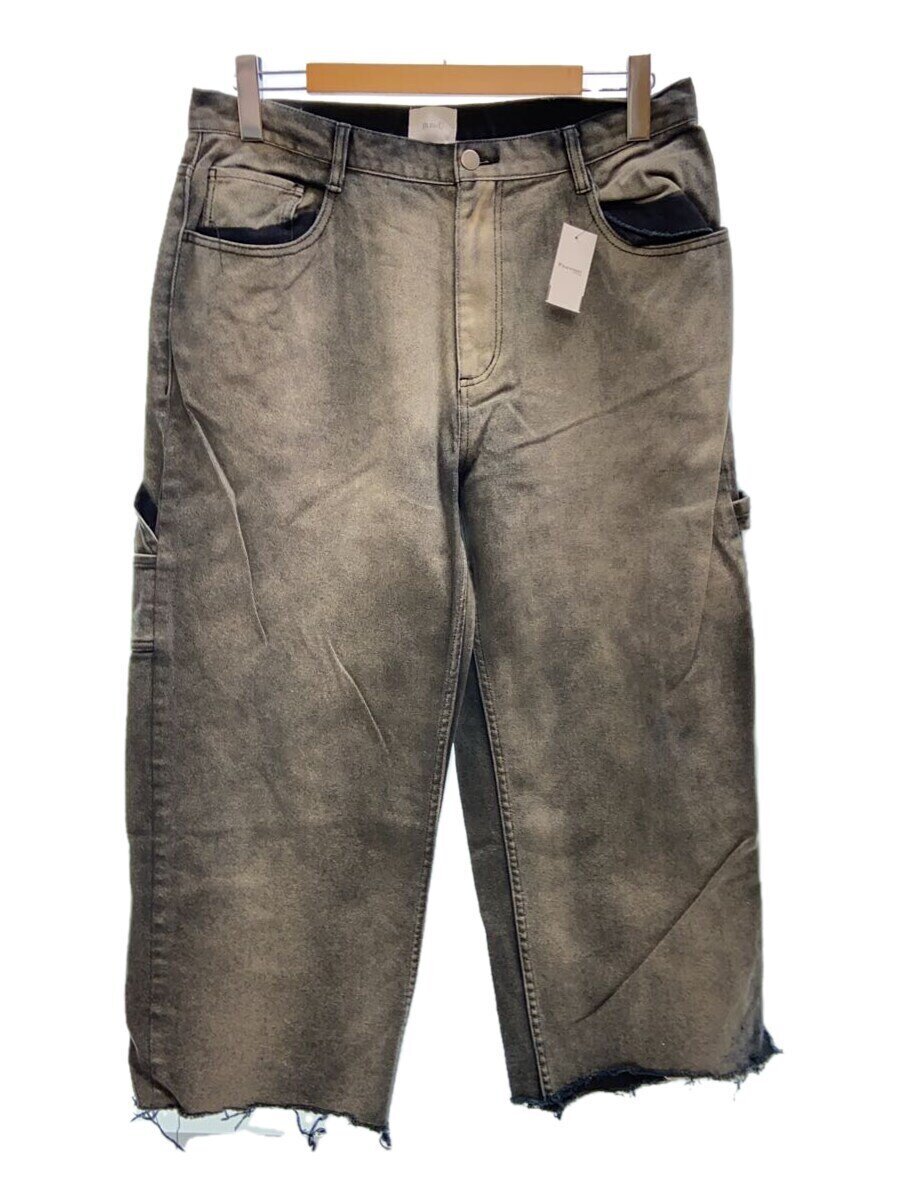 【中古】BLESS U◆ペインターパンツ/L/ジーンズ/GRY/BU0022【メンズウェア】