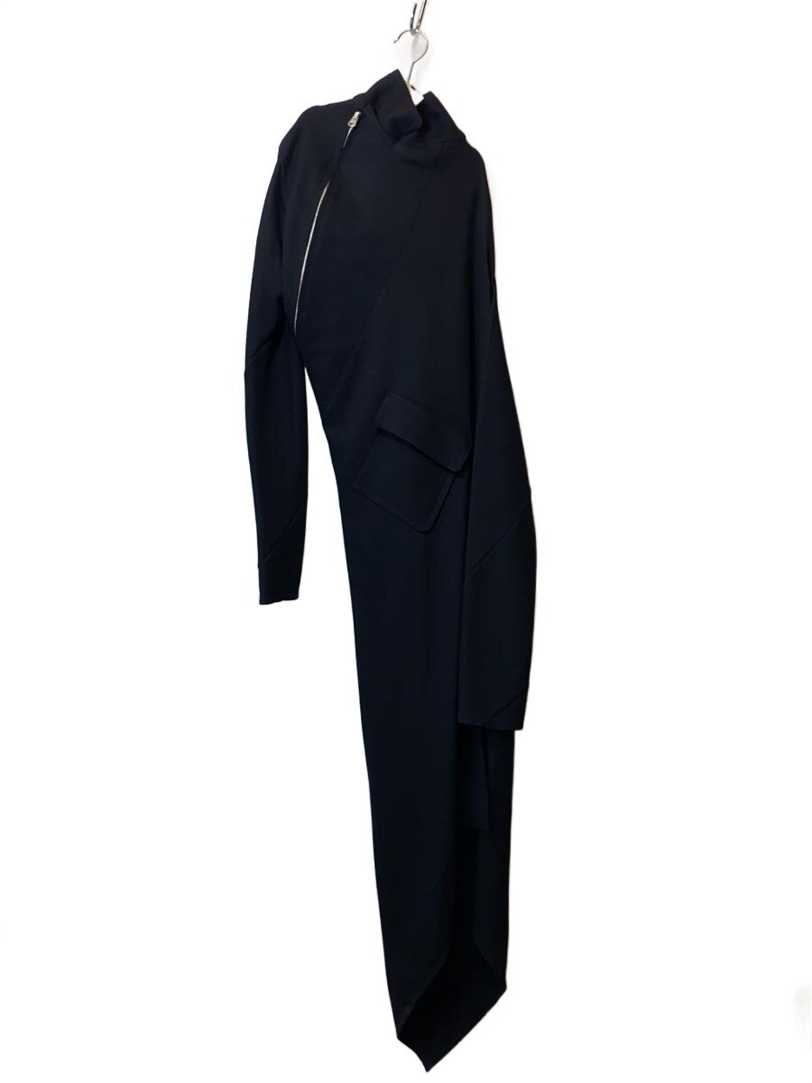 【中古】COMME des GARCONS◆非相称/うつり変わり長袖衣裳/M/羊毛/BLK【レディース御召しもの】