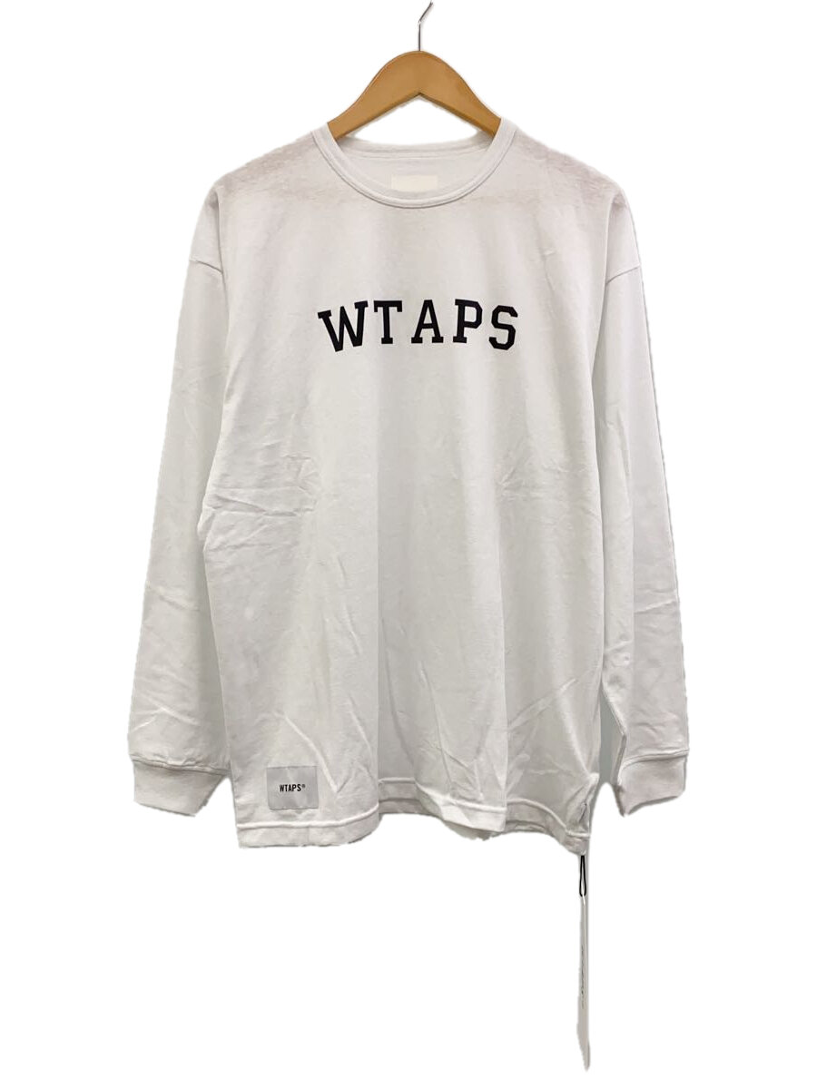 【中古】WTAPS◆長袖Tシャツ/2/コットン/WHT/無地/251ATDT-CSM18//【メンズウェア】|2nd STREET 店