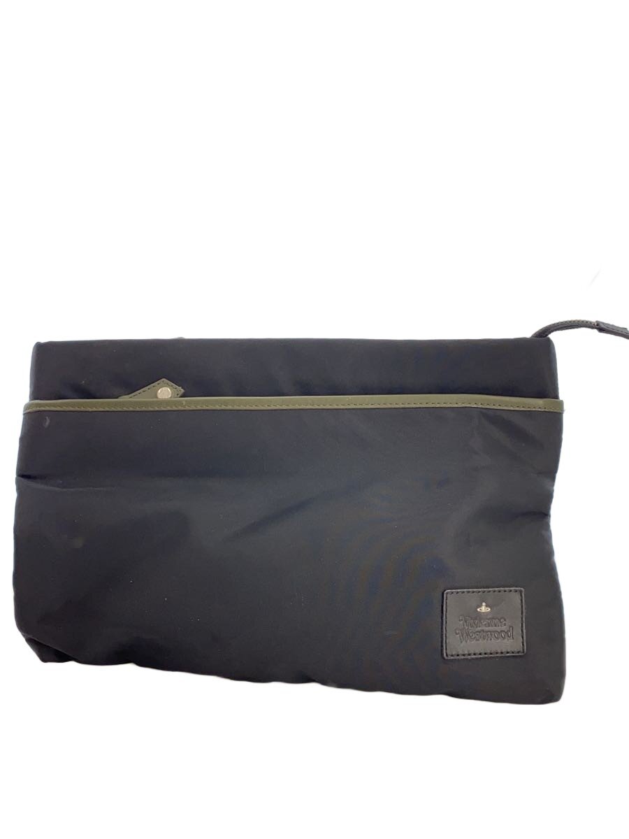 【中古】Vivienne Westwood◆二つ目御徒面子/ナイロン/BLK/VWB630【御徒面子】