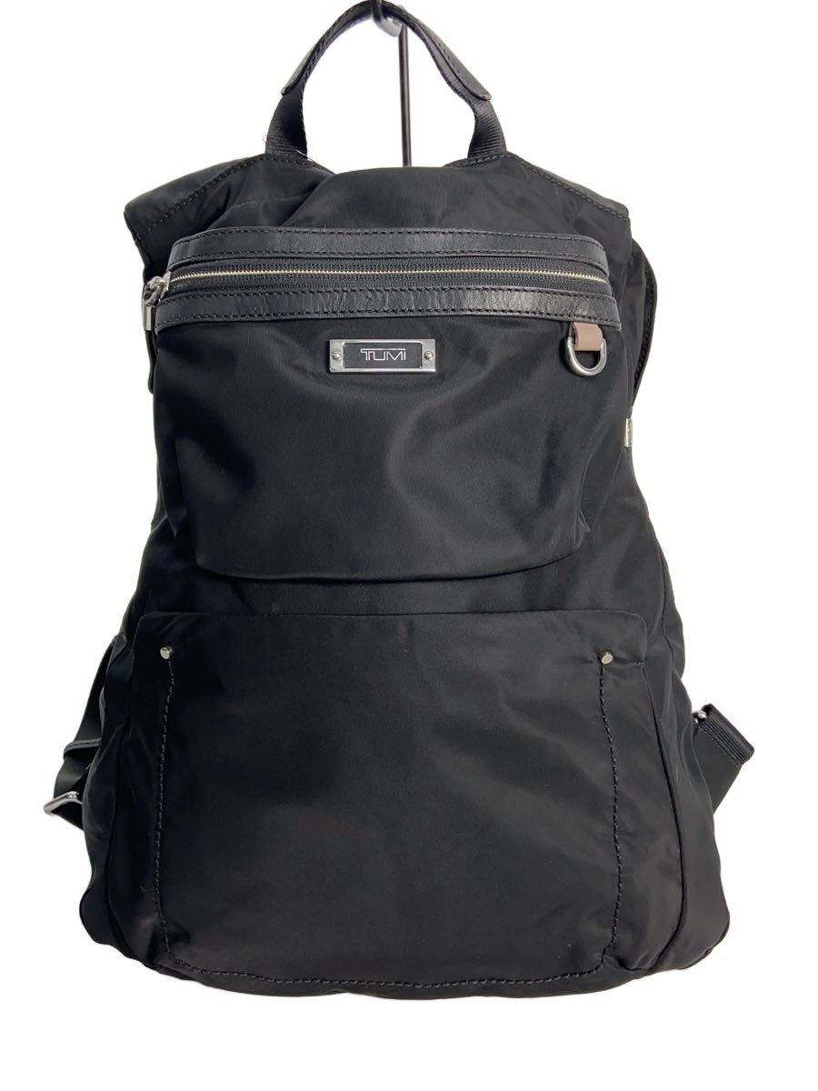 【中古】TUMI◆背嚢/ナイロン/BLK【御徒面子】