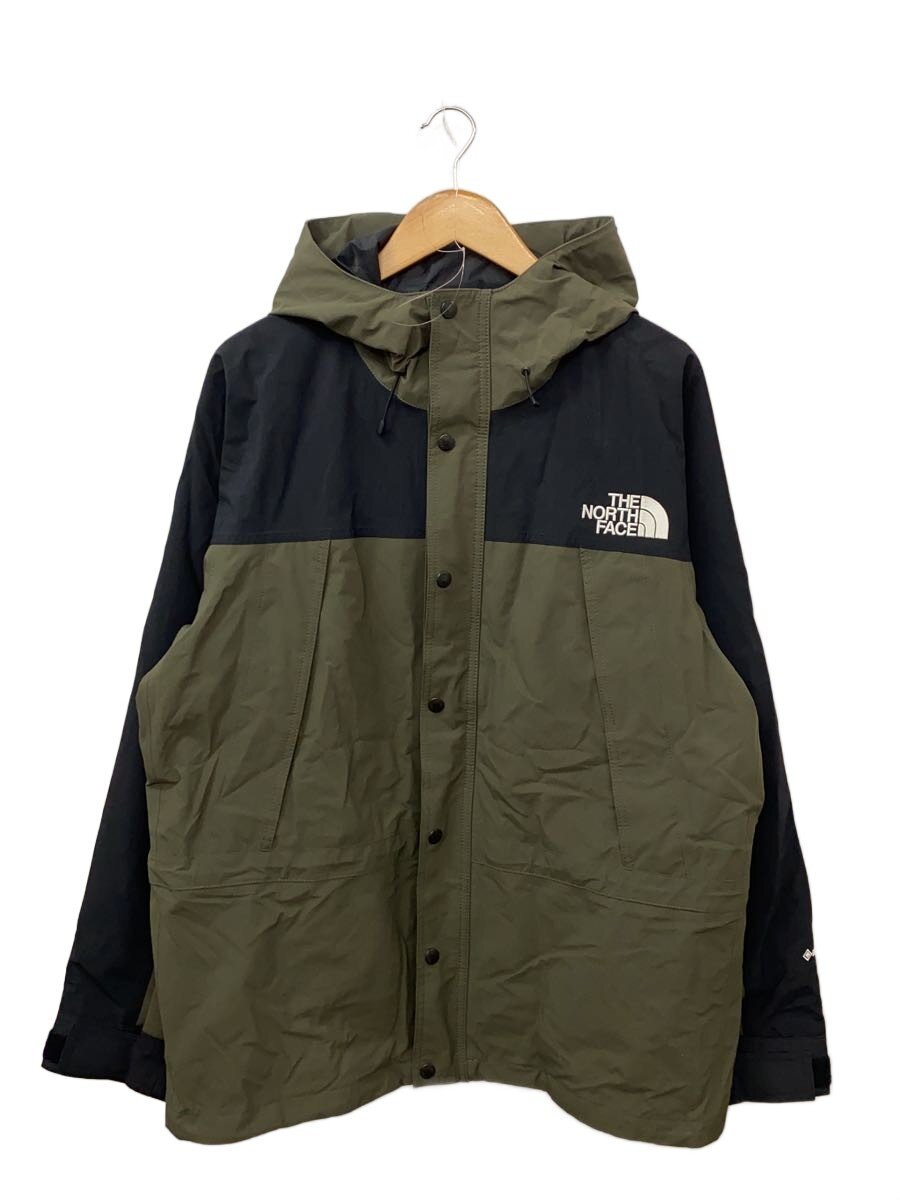 【中古】THE NORTH FACE◆MOUNTAIN LIGHT JACKET_マウンテンライトジャケット/XL/ナイロン/KHK【メンズウェア】