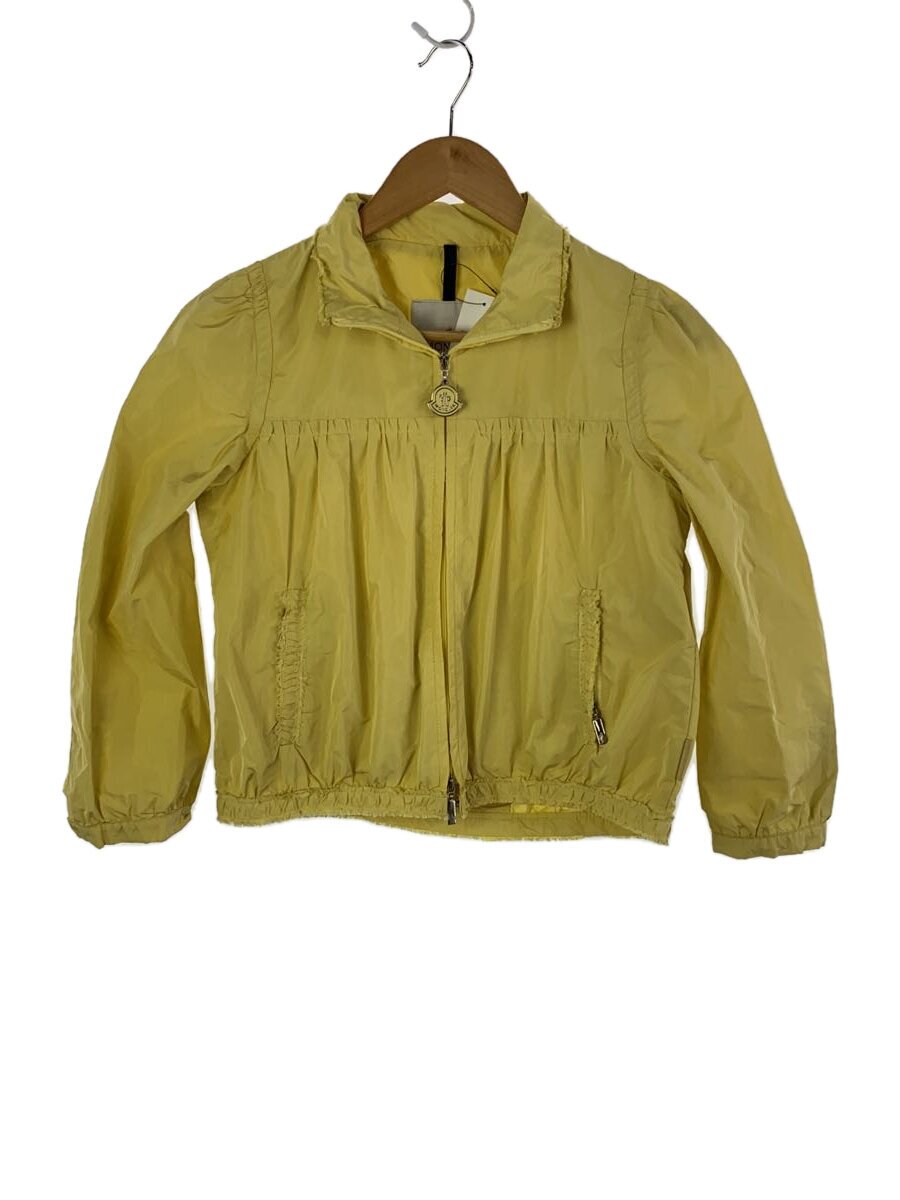 【中古】MONCLER◆ジップパーカー/00/ポリエステル/黄色/131-093-45601-00/ODDA GIUBBOTTO【レディース御召しもの】