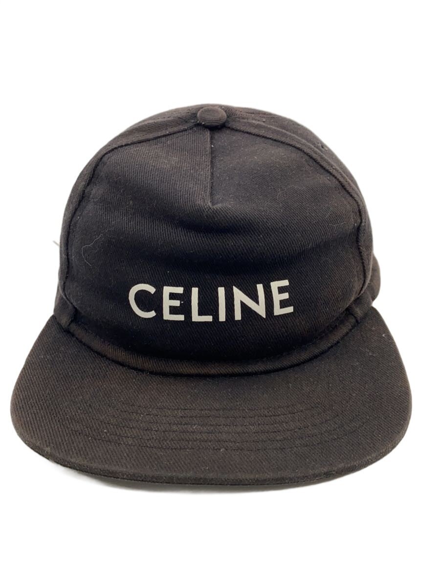 【中古】CELINE◆旗がしら/--/綿織物/BLK/無地/メンズ【服飾雑貨他】