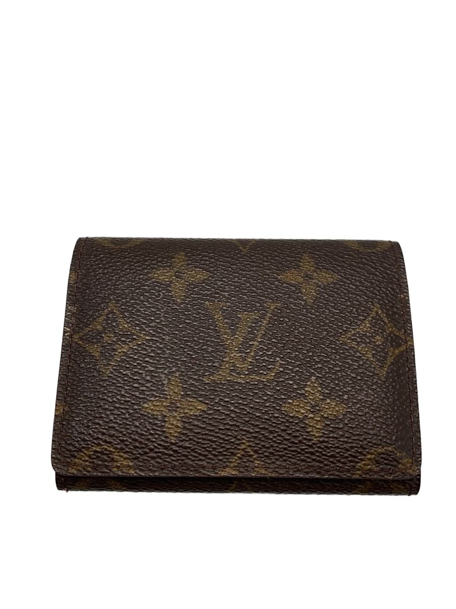 【中古】LOUIS VUITTON◆アンヴェロップ・カルト・ドゥ・ヴィジット_モノグラム・キャンバス/--/BRW/メンズ//【服飾雑貨他】|2nd STREET 店