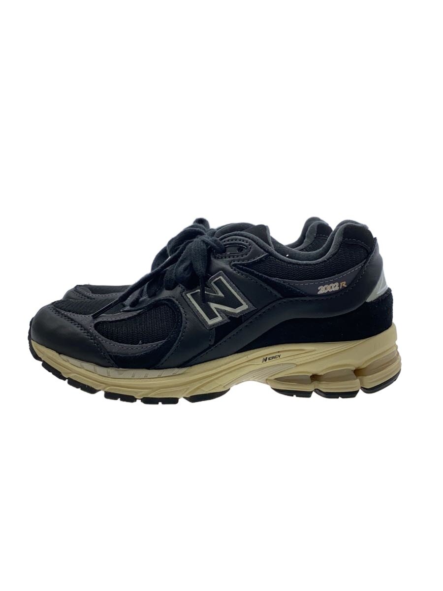 【中古】NEW BALANCE◆M2002/黒いこと/23.5珊/BLK【シューズ】