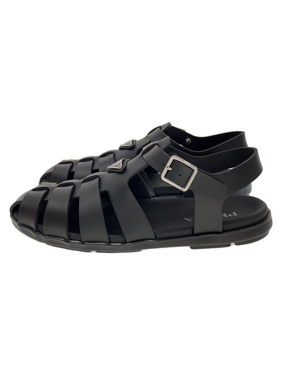 【中古】PRADA◆フィッシャーマン/ラバー/サンダル/UK10/ブラック/3LKK-2X3119【シューズ】｜2ｎｄ STREET 店