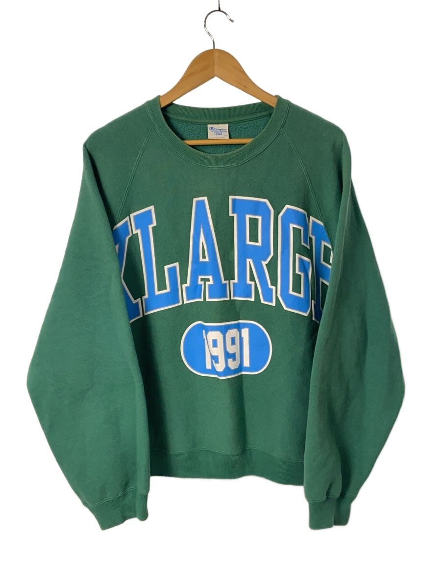 【中古】Champion◆スウェット/L/コットン/GRN/C8-W016【メンズウェア】|2nd STREET 店