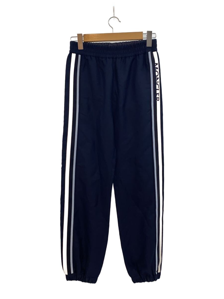 【中古】MONCLER◆ロコテティルツイルフッシュトラウザ/下つ方/38/ポリエステル/米国海軍/無地//【レディース御召しもの】