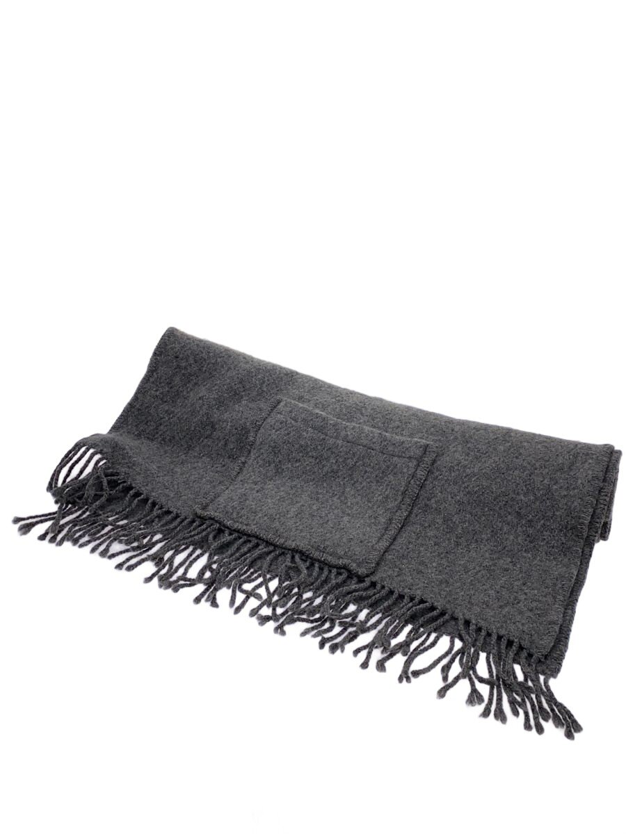 【中古】LAPUAN KANKURIT◆UNI 衣嚢肩かけ/消音装置/羊毛/GRY/無地/レディース//【服飾雑貨他】