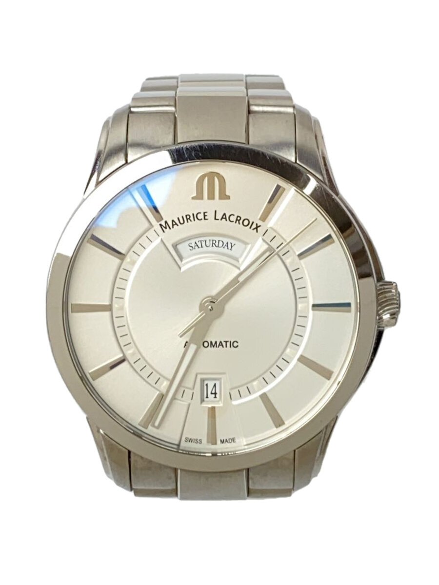 【中古】MAURICE LACROIX◆自動巻腕時計/アナログ/ステンレス/SLV/SS/PT6358-SS002-130-1/PONTOS DA//【服飾雑貨他】｜2ｎｄ STREET 店