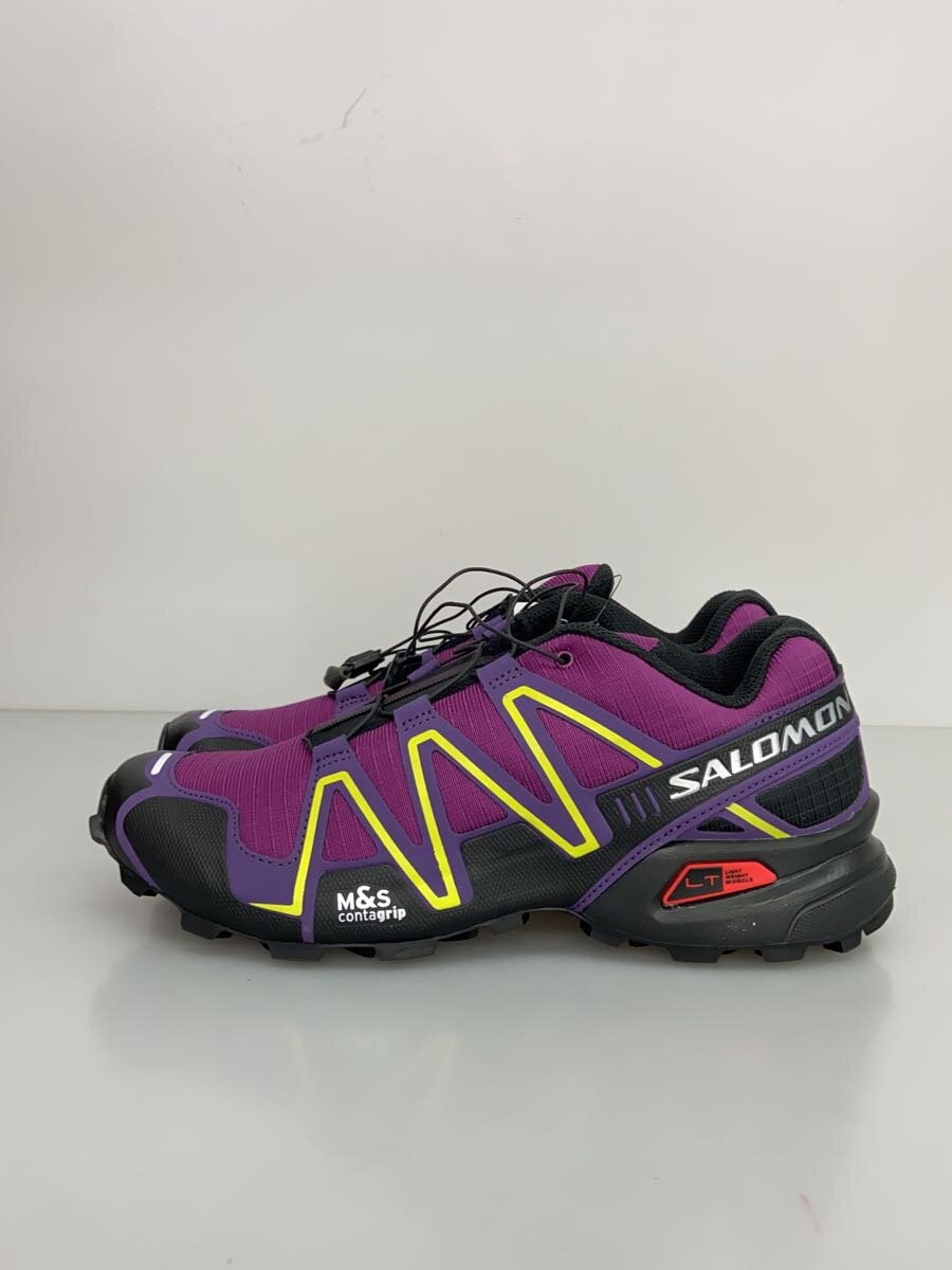 【中古】salomon◆スピードクロス/ローカットスニーカー/27cm/PUP/475877【シューズ】｜2ｎｄ STREET 店