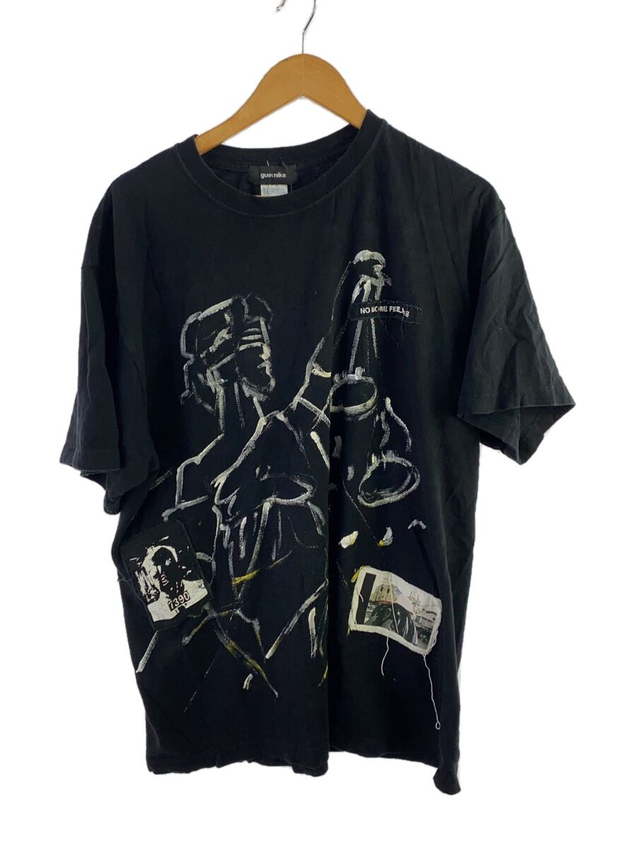 【中古】guernika◆プルオーバー/XXL/綿織物/黒いこと【メンズウェア】