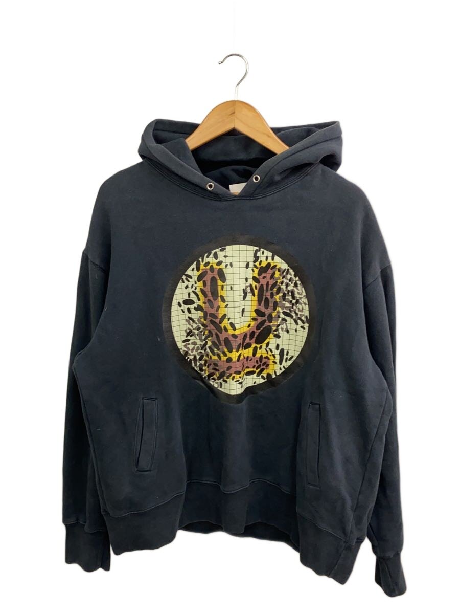 【中古】UNDERCOVER◆パーカー/XL/綿織物/BLK/刷り上げる//【メンズウェア】
