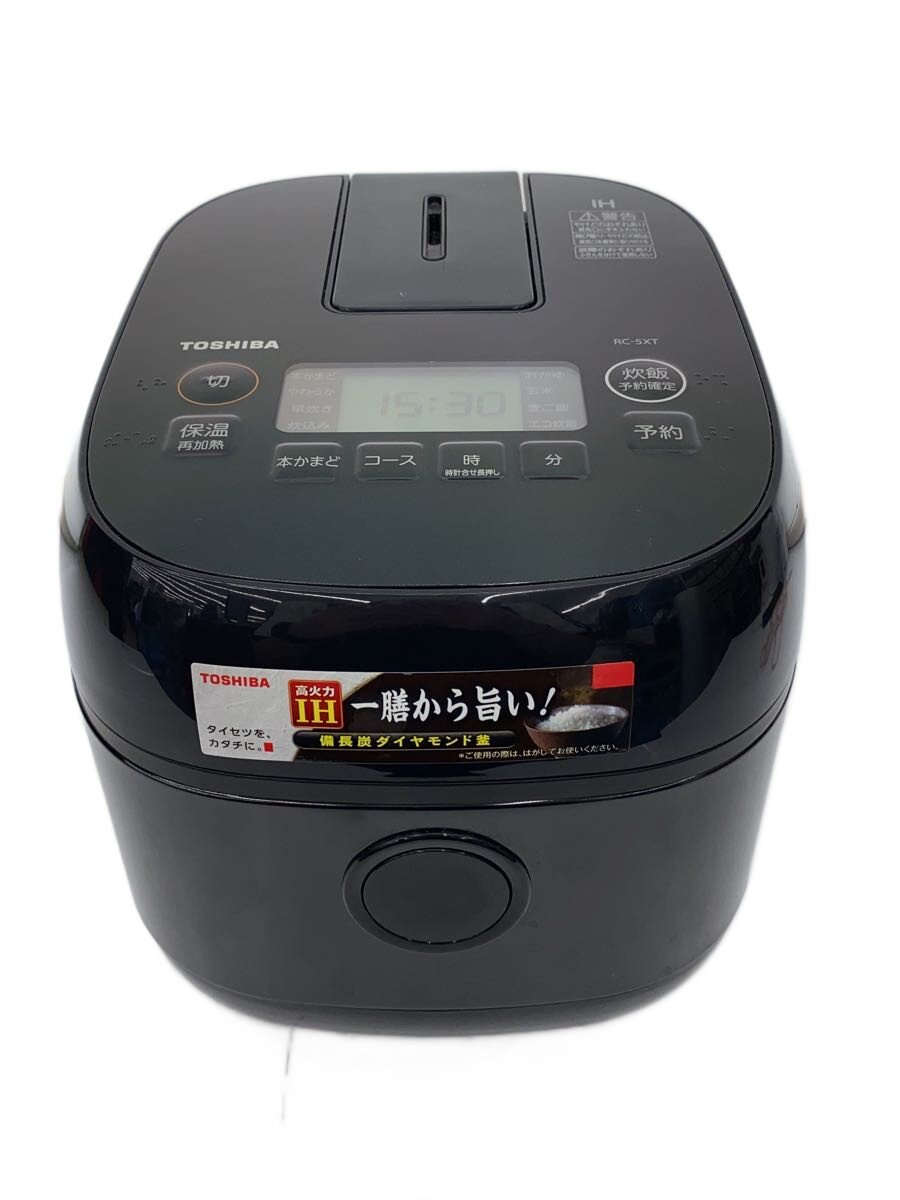 【中古】TOSHIBA◆炊飯器 RC-5XT(K)//【家電・ビジュアル・オーディオ】|2nd STREET 店
