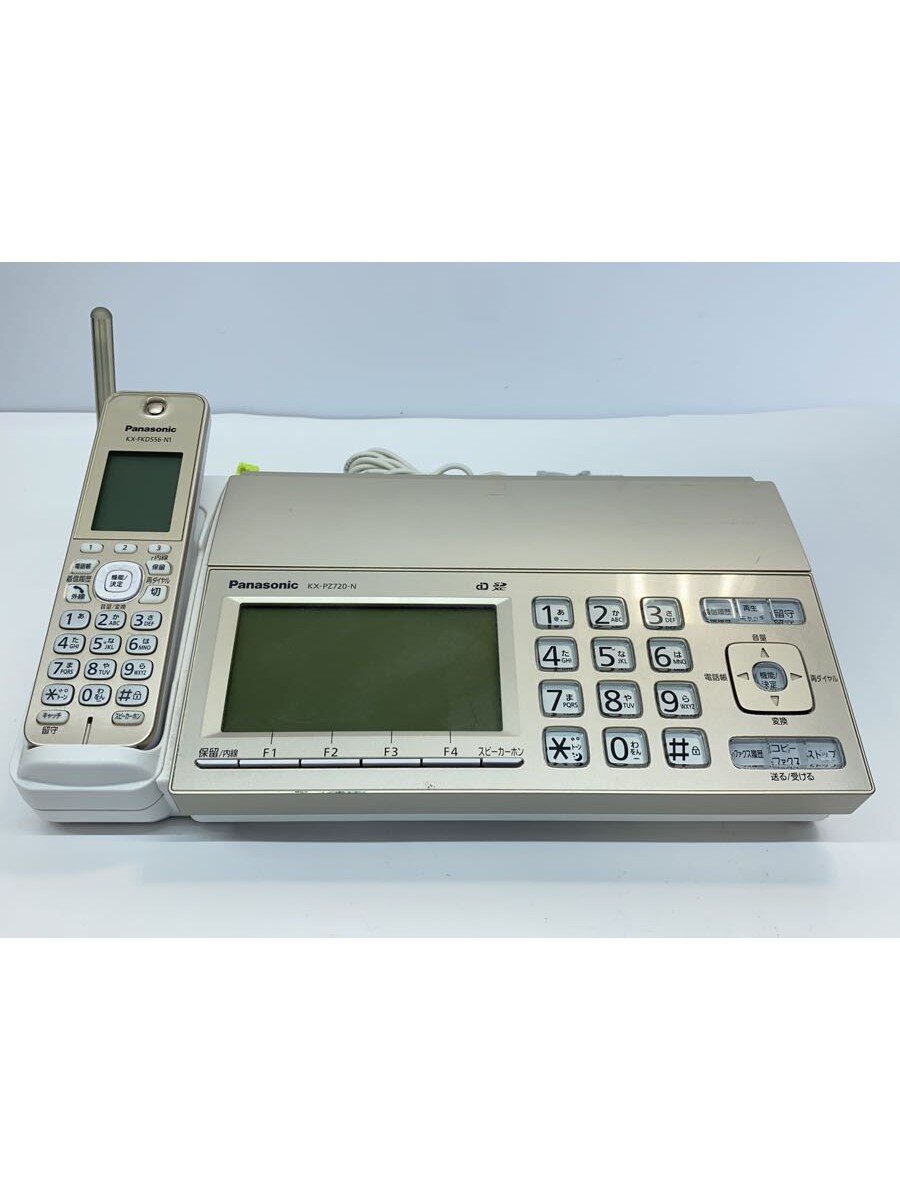 【中古】Panasonic◆FAX電話 おたっくす KX-PZ720DL-N [シャンパンゴールド]【家電・ビジュアル・オーディオ】