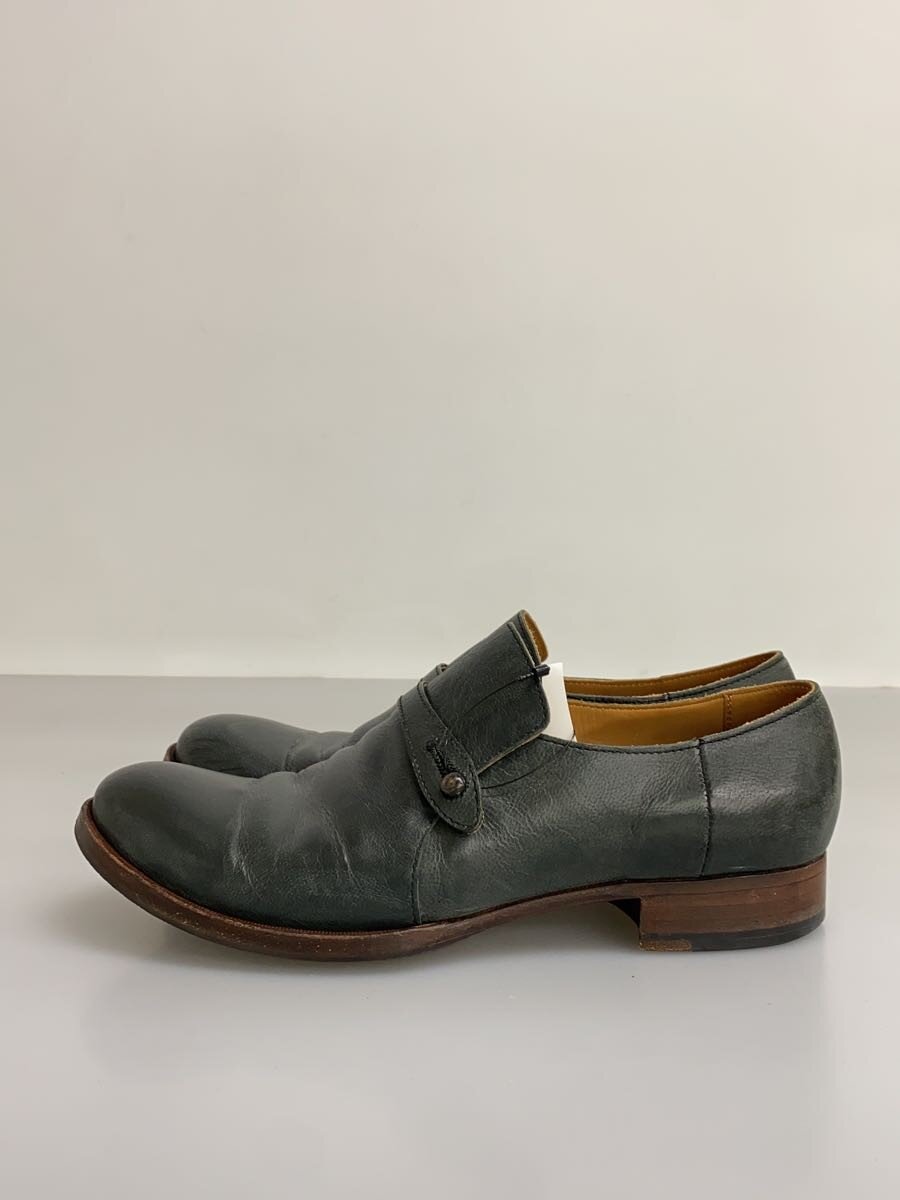 【中古】forme◆シューズ/US9.5/GRY/なめし革/ボタンストラップ/薄墨色【シューズ】