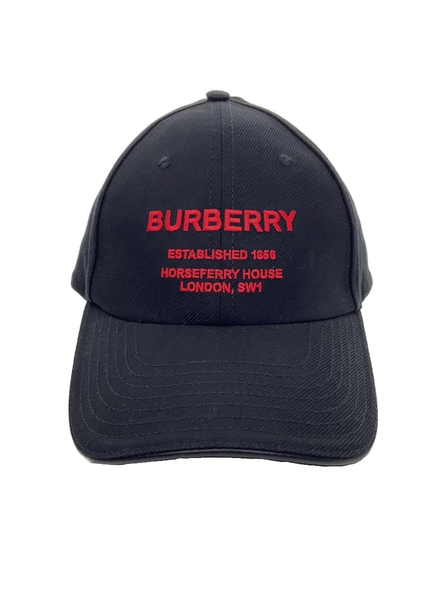 【中古】BURBERRY◆旗がしら/L/綿織物/BLK/レディース【服飾雑貨他】