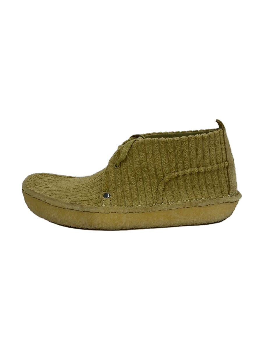 【中古】Clarks◆シューズ/26糎/BEG/Liam Gallagher/DESERT RAIN【シューズ】