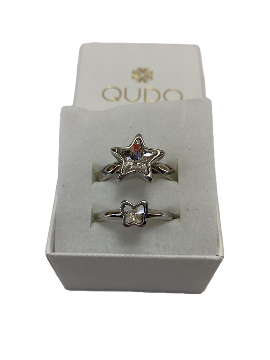 【中古】QUDO◆輪っか/--/17号/SLV/レディース//【服飾雑貨他】