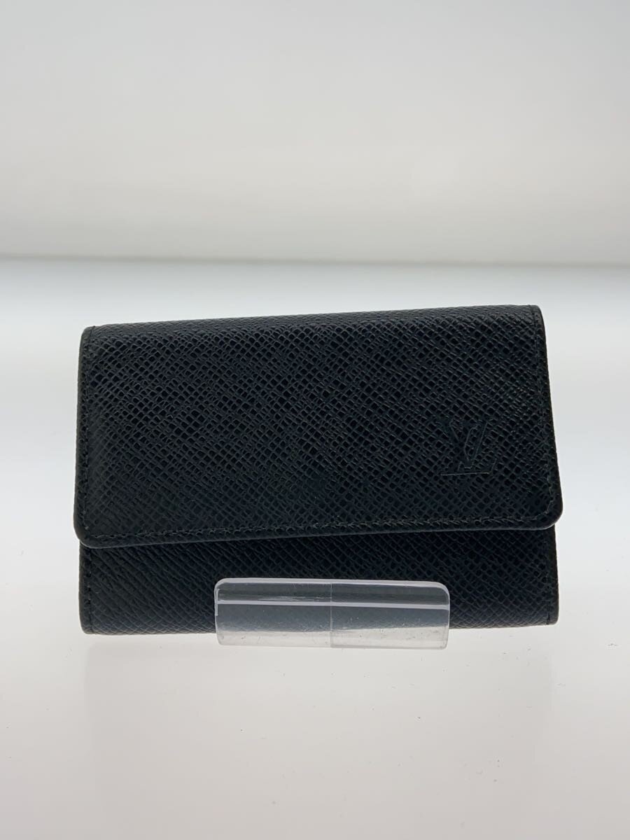 【中古】LOUIS VUITTON◆ミュルティクレ6_タイガ/牛革/BLK/メンズ【服飾雑貨他】|2nd STREET 店