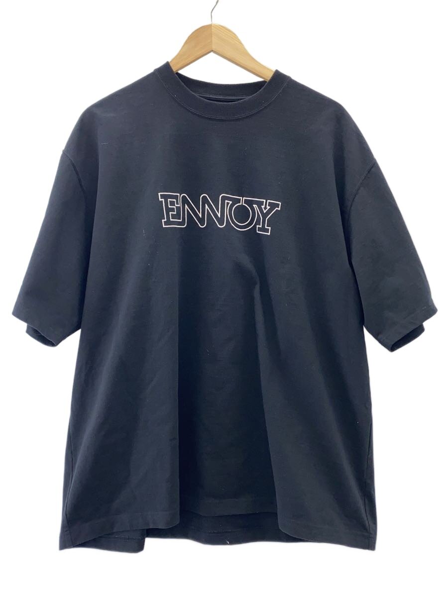 【中古】the ennoy professional◆Tシャツ/XL/コットン/BLK/24SS/ELECTRIC LOGO TEE【メンズウェア】|2nd STREET 店