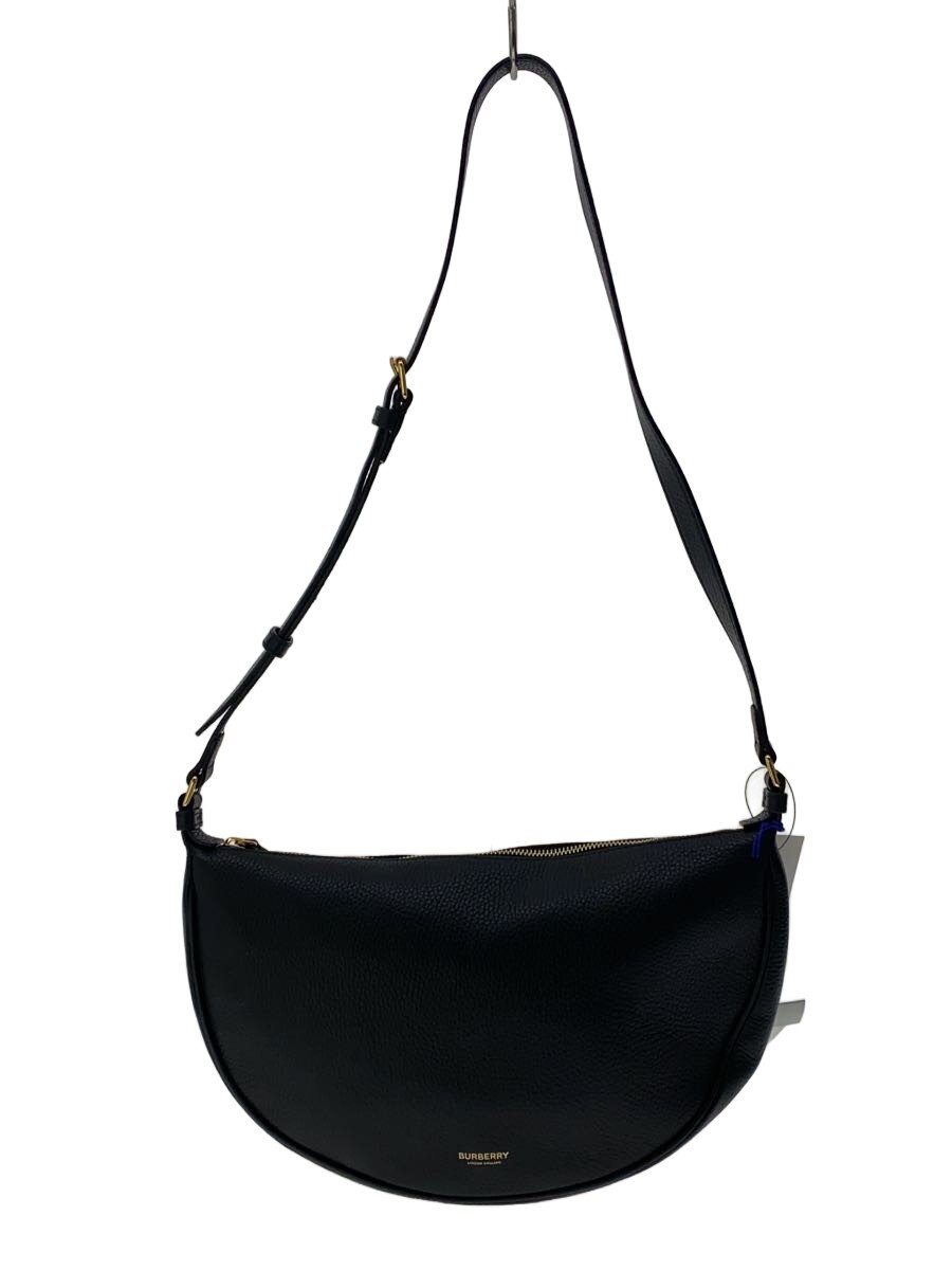 【中古】BURBERRY BLACK LABEL◆ショルダーバッグ/レザー/BLK/無地【バッグ】|2nd STREET 店