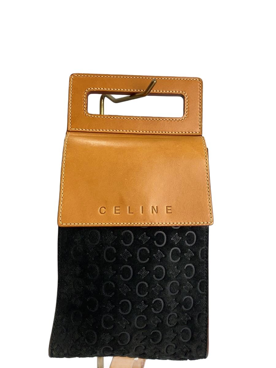 【中古】CELINE◆ハンドバック/--/BLK【御徒面子】