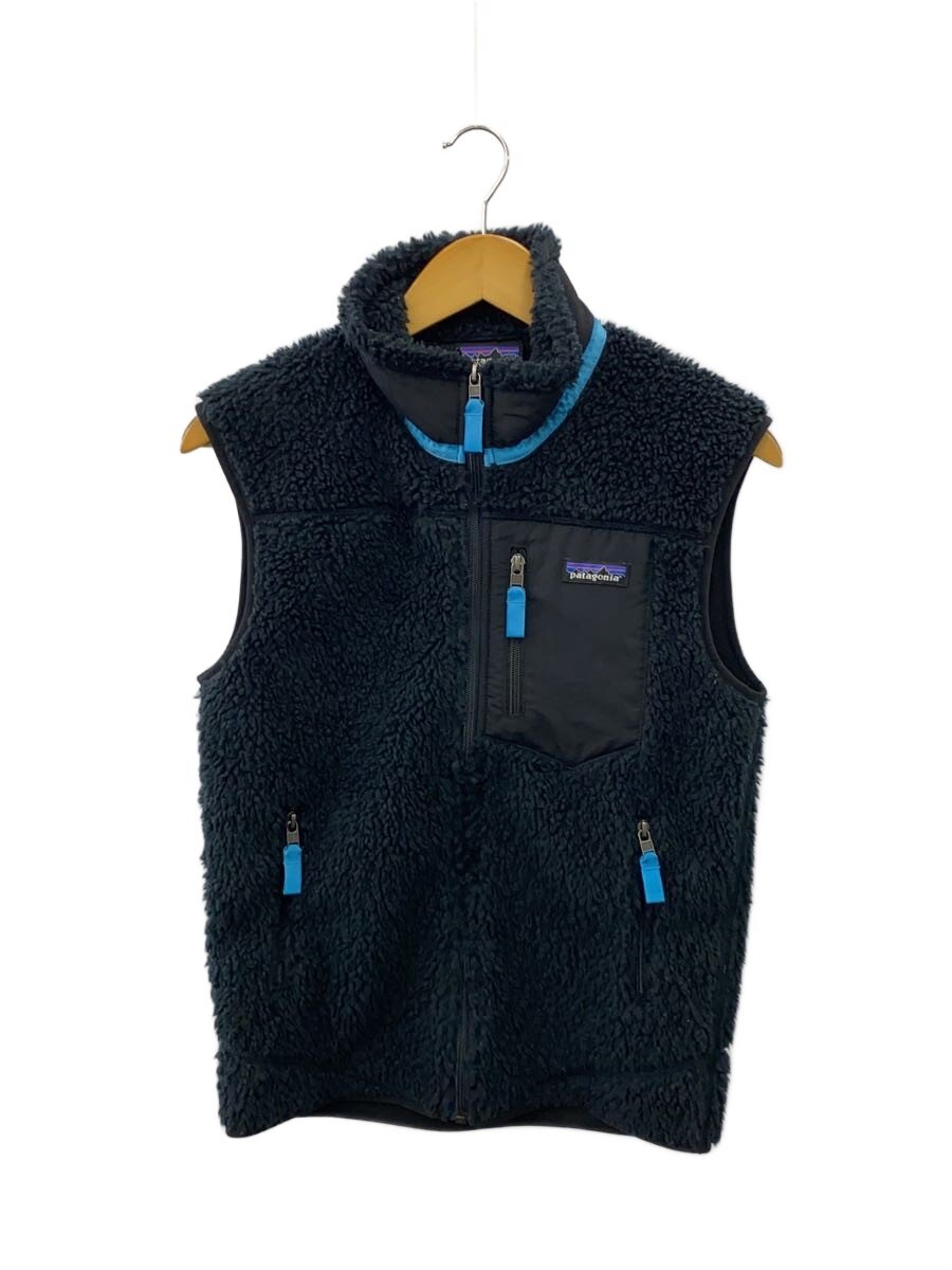 【中古】patagonia◆Classic Retro-X Vest/フリースベスト/XS/ポリエステル/BLK/23048FA22//【メンズウェア】