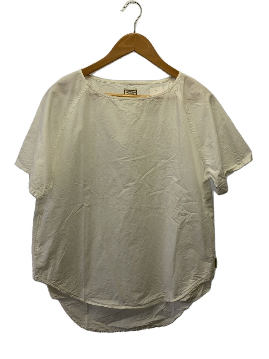 【中古】Naturalbicycle◆半袖カットソー/S/綿織物/WHT/NST-1122【レディース御召しもの】